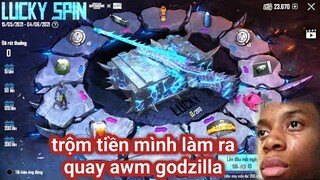 PUBG Mobile - Nạp 4 Triệu Của Chính Mình Quay AWM Godzilla Và Cái Kết Bị Gank =((