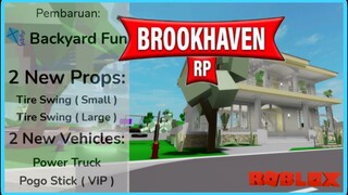UPDATE BROOKHAVEN 🏡 RP PENAMBAHAN 2 PROP BARU & 2 KENDARAAN BARU | ROBLOX INDONESIA