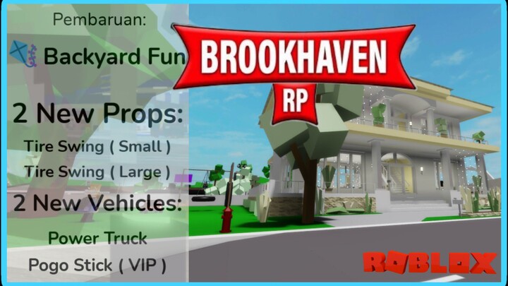 UPDATE BROOKHAVEN 🏡 RP PENAMBAHAN 2 PROP BARU & 2 KENDARAAN BARU | ROBLOX INDONESIA
