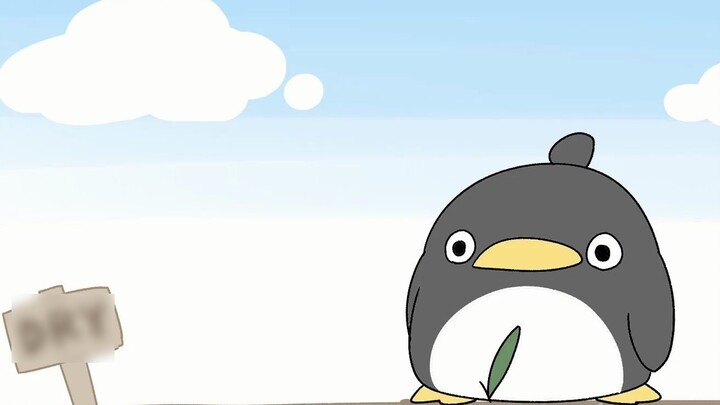 Chú chim cánh cụt nhỏ bật khóc khi thái hành [KARAMERU]