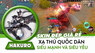 Onmyoji Arena | Review skin mới, hàng đẹp giá rẻ của Hakuro, xạ thủ quốc dân