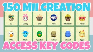 More Best 150+ Animal Crossing Mii Character Creation Access Key Codes In Miitopia (Nintendo Switch)