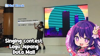 Keiko HKB48 at Singcon lagu berbahasa Jepang di Duta Mall