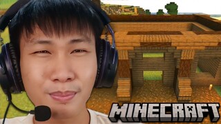 Kimchi SMP - MINECRAFT - GUMAWA AKO NG BUILDING PARA SA LUTUAN NG EXP (TAGALOG)