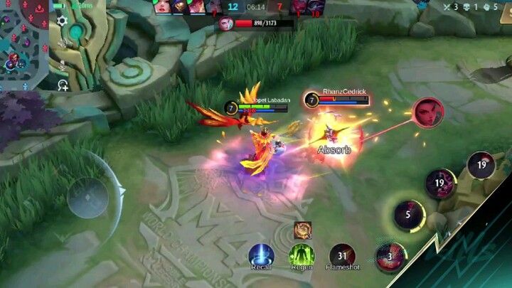 18 - 6 Kills Pharsa mage gameplay