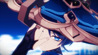 【原神MMD/散右】GLIDE