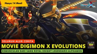 KEMUNCULAN ROYAL KNIGHT LEGENDARY ALPHAMON - Alur Cerita Film Anime Digimon X Evolution