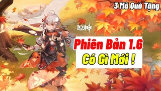 3 Mã Quà Tặng ( Giftcode ) | AYAKA! Trang Phục ! Và Còn Gì Trong GENSHIN IMPACT 1.6