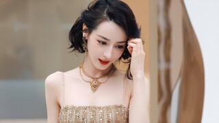 [Dilraba Dilmurat] An hourglass figure looks great in a dress, I'm already looking forward to the re