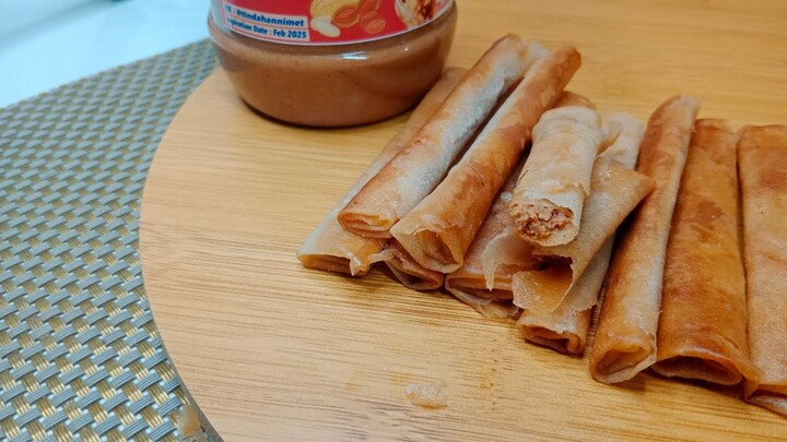 2 INGREDIENTS Crispy  Peanut Butter Sticks - Met's Kitchen