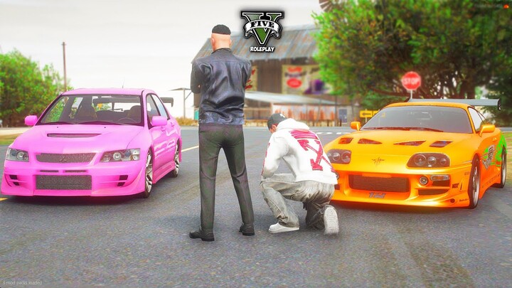 EVO PINK BERTEMU SUPRA MK4 DI LEMBAH KEMATIAN ! - GTA V ROLEPLAY INDONESIA