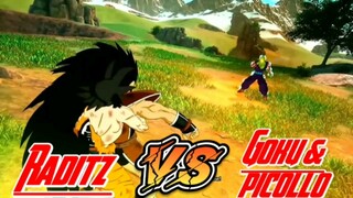 DB Sparking ZERO - Raditz Vs Goku & Picollo.