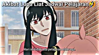 Ketika Yor Membawakan Baju Olahraga Anya Yang Dikira Ketinggalan....