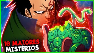 10 MAIORES MISTÉRIOS DE ONE PIECE - MISTÉRIOS QUE O ODA TEM QUE REVELAR ATÉ O FINAL DE ONE PIECE