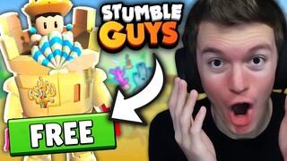 UNLOCKING FREE *CORAL* THEMED SKINS IN STUMBLE GUYS!