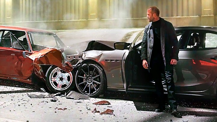 Jason Statham destroys Vin Diesel's car | Fast & Furious 7 | CLIP