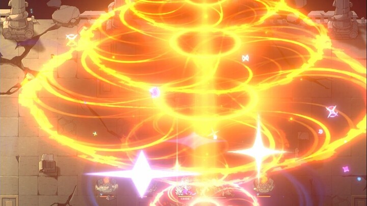【ตำนานกระบี่และไม้เท้า】คอลแลบสุดปัง! ฮิเมะเพื่อนร่วมทีมกับดาเมจสกิล Explosion 2888%!!! โชว์การเล่นจร