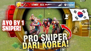 DITANTANG ADU SNIPER SAMA PLAYER KOREA INI? LANGSUNG KASIH PAHAM! - PUBG MOBILE