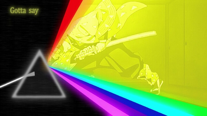 The Demon Slayer Corps Encounters a Rainbow