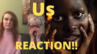 "Us" REACTION!! Of course, it had to be scary doppelgangers...