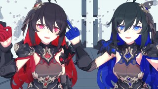 [Honkai Impact 3rd] สองสาวแสบฮิเมะฮินะโชว์สเต็ปเต้น ROKI