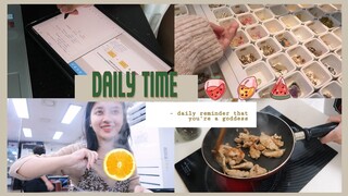 🌤 a (productive) day in my life: nấu ăn, đến trường, đi mua vải và phụ kiện | du học Hàn | Ly Nguyễn