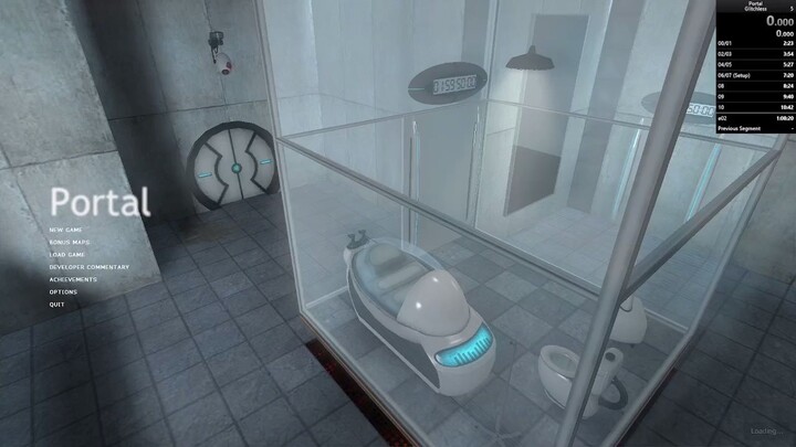 Portal speedrun #1