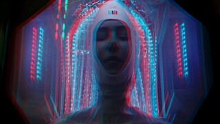 3D Anaglyph .Alien - Covenant  4K 80% MORE  DEPTH  P1