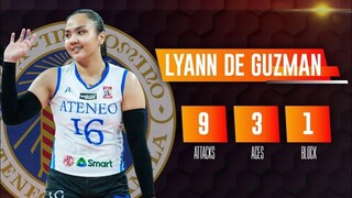 LYANN DE GUZMAN PROVED HERSELF AND EARNED THE BEST PLAYER OF THE GAME | Shakey’s Super League 2022