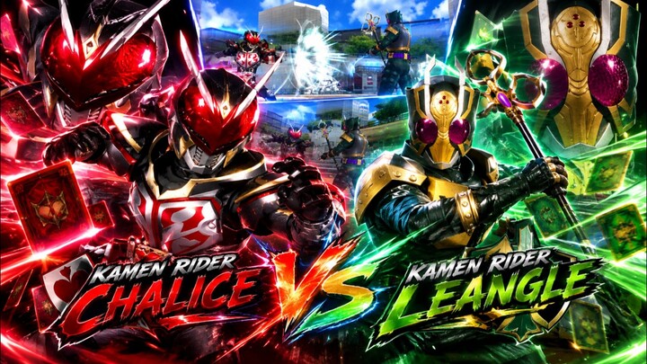 Kamen Rider Chalice vs Kamen Rider Leangle | Story Battle Mode Super Climax Heroes |