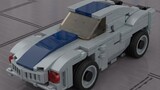 LEGO Architect's work, deformable building block sports car