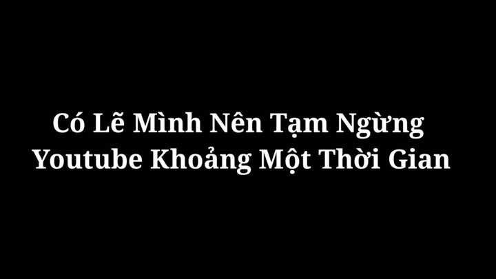 Thông Báo Của Mình Đến Với Các Bạn