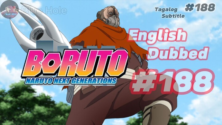 Boruto Episode 188 Tagalog Sub (Blue Hole)