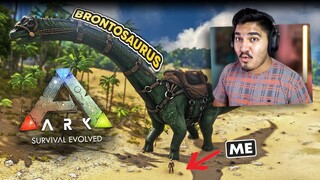 THIS DINOSAUR IS HUGEEE! - ARK SURVIVAL EVOLVED #4