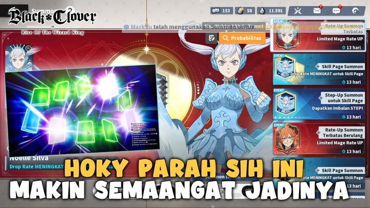 Gachaa Noelle Harmony Meledak Meledaak Hokynya  | Black Clover M