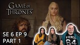 Game of Thrones Season 6 Episode 9 'Battle of the Bastards' Part 1 REACTION