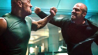 Jason Statham VS The Rock | Fast & Furious 7 | CLIP