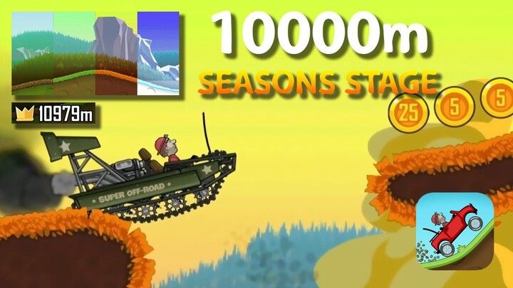 Super Offroad 10000m Seasons Stage - Hill Climb Racing