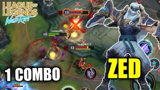 LOL Mobile | Zed Trong Tay Của TOP Zata Best Cao Thủ LQMB Sẽ NTN | 1 Combo Có Mạng