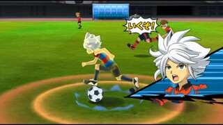 Gameplay Inazuma Eleven Go Strikers Sekai Senbatsu Kai Vs Chaos part 1 Wii (Dolp