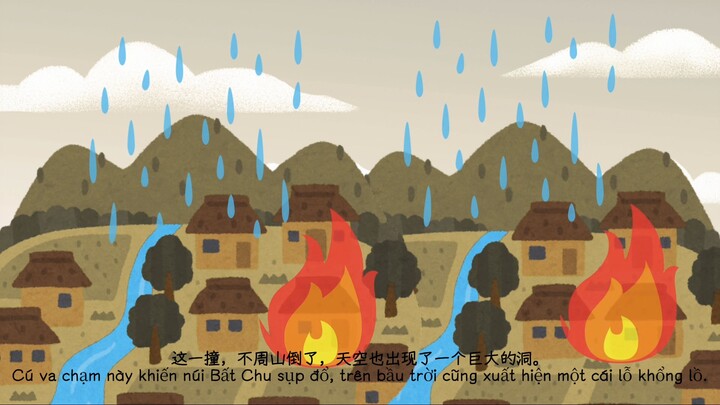 女娲补天的故事