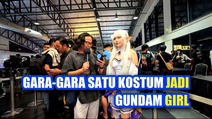 🤯 GARA-GARA SATU KOSTUM, DIA JADI GUNDAM GIRL NYATA!