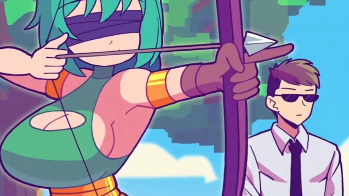 He is indeed an archery expert.