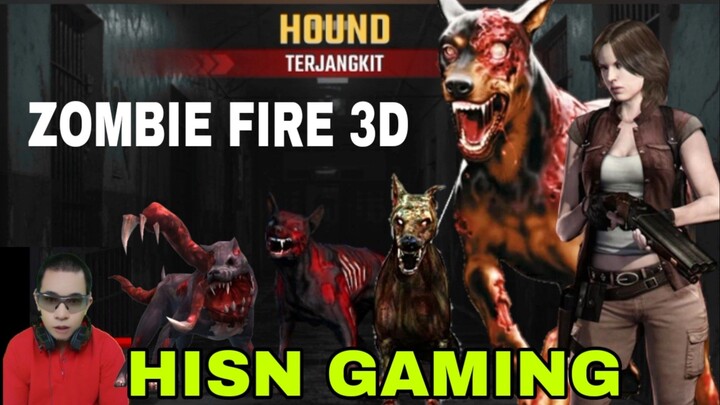 game zombie hunter,  tembak si anjing zombie