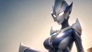 Ultraman Hikari berubah menjadi seorang gadis, dan Mebius menyetujuinya