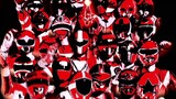 【Potongan Campuran Super Sentai】Bakar! Jiwa Super Sentai (Sentai Rahasia-Hyakuju Sentai)