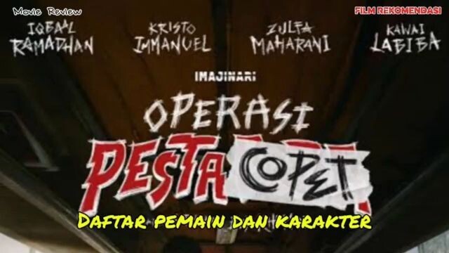 Daftar pemain dan karakter film Operasi Pesta Copet 2026