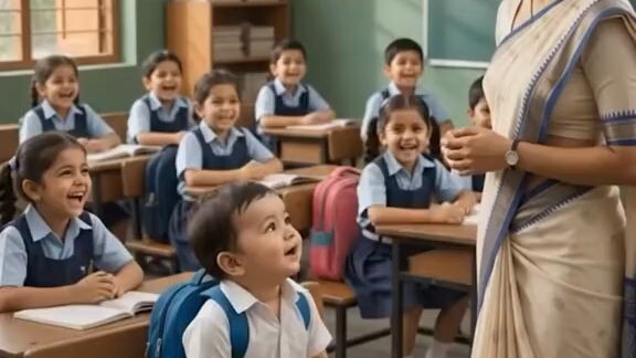 When you send Desi kids to an English medium school 🏫