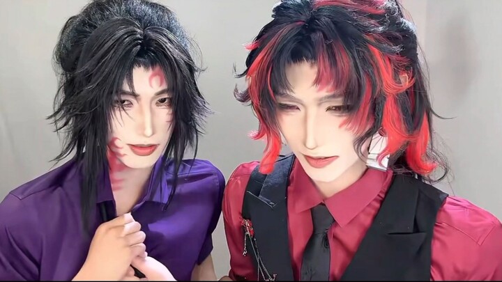 【Yijiu】Kakak dan adik saling tarik dasi satu sama lain