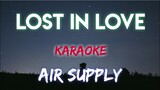 LOST IN LOVE - AIR SUPPLY (KARAOKE VERSION)